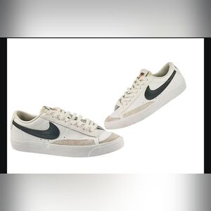 Nike Blazer Low '77 DA4074 101 White Black Youth Size 5.5Y Womens Size 7